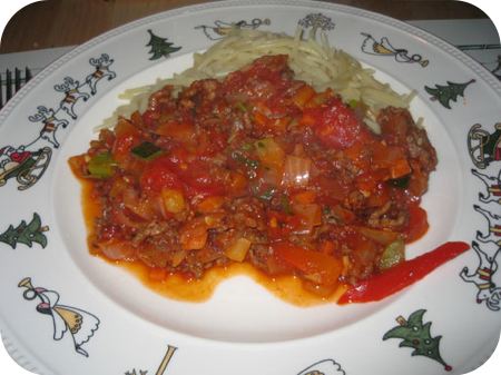 Spaghetti met Tomatensaus