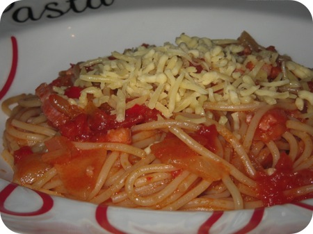 Spaghetti all Amatriciana