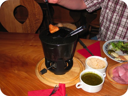 fondue bressane - chalet gruyere menen