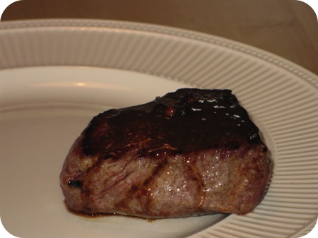 Steak au Poivre (Biefstuk Pepersaus)
