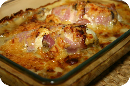 Kipfilet met Champignon-Kaassaus uit de Oven