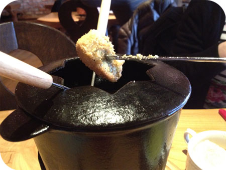 Chalet Gruyère - Menen fondue bressane
