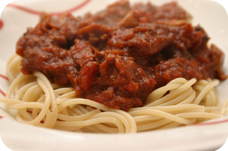 Spaghetti Stoofvlees