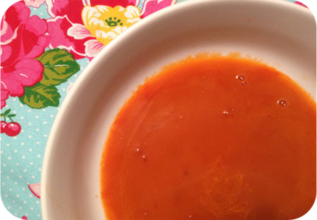 tomaten crème soep van de Appie