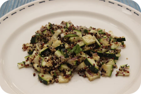 Quinoa Salade met Courgette