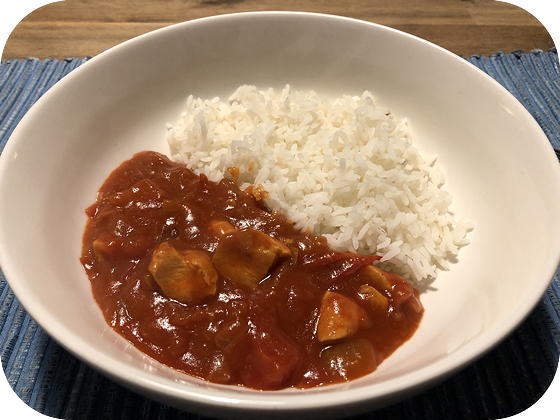 Kip Curry met Rijst