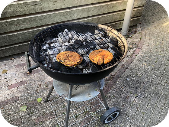 Barbecue Kipburger