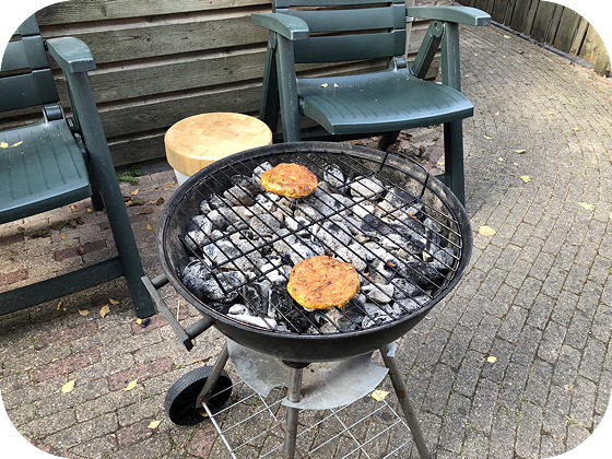 Barbecue kipburger