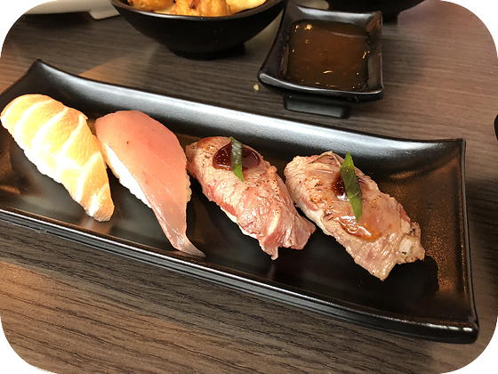 Hamachi Lommel sushi nigiri
