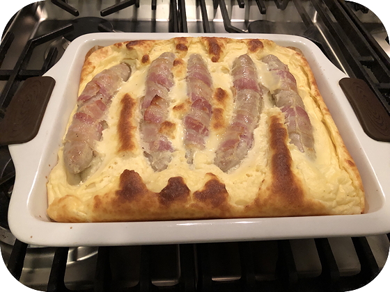 Worstjes in Deeg (Toad in a Hole)
