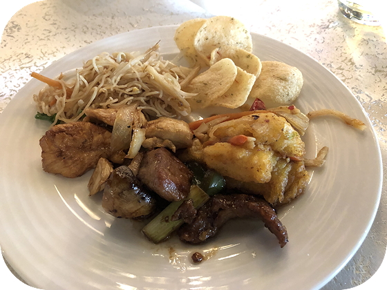 Wokrestaurant Tzong Don Oosterwolde mihoen buffet