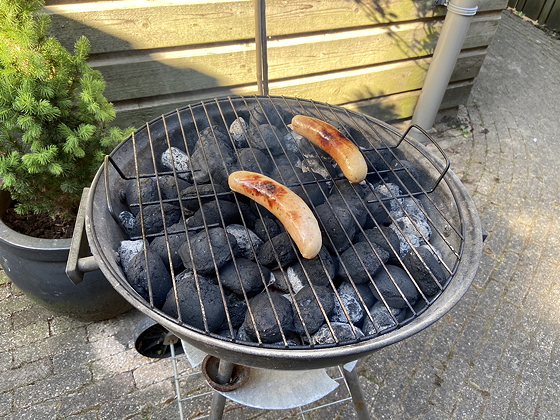 Barbecue bbq-worsten