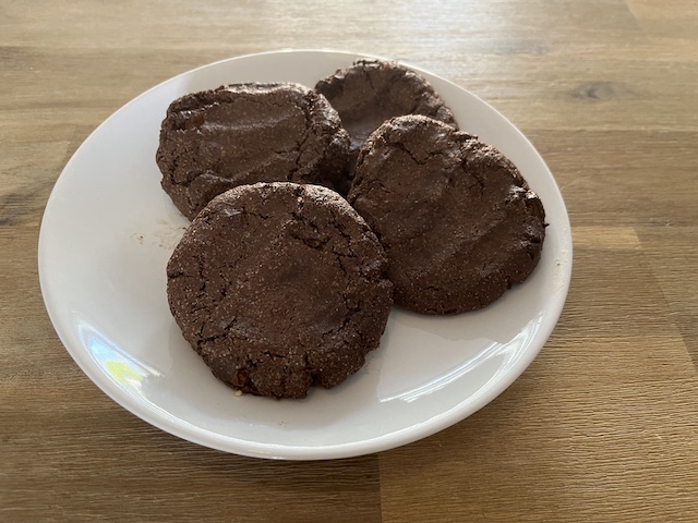 Double Chocolate Cookies uit de Airfryer