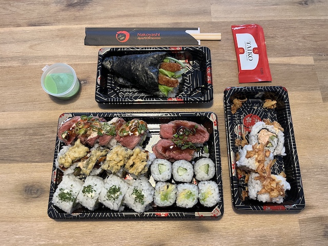 Sushi van Nakoyashi Veenendaal