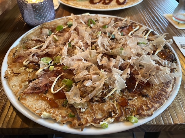 Pannenkoeken bij Brinks Zeddam okonomiyaki