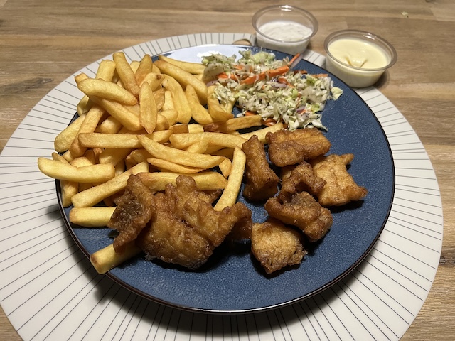 Kibbeling menu van Seafoodpalace 't Zwaaiplein Veenendaal