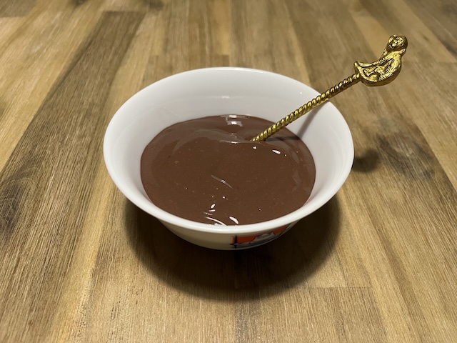 Zelfgemaakte Chocoladevla
